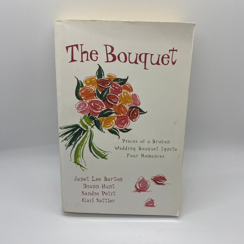 Barbour The Bouquet Book Adult OS White Good Christian Romance Anthology